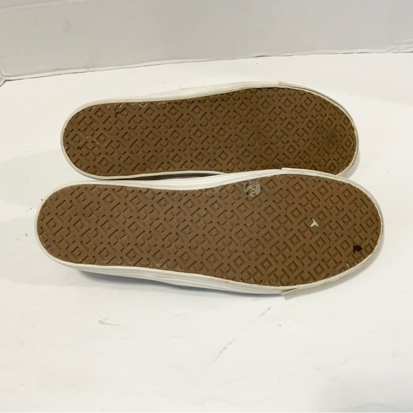 Tory Burch Women’s Pink And Black Polka Dot Leather Slip On Sneakers Size 7 - Picture 5 of 7